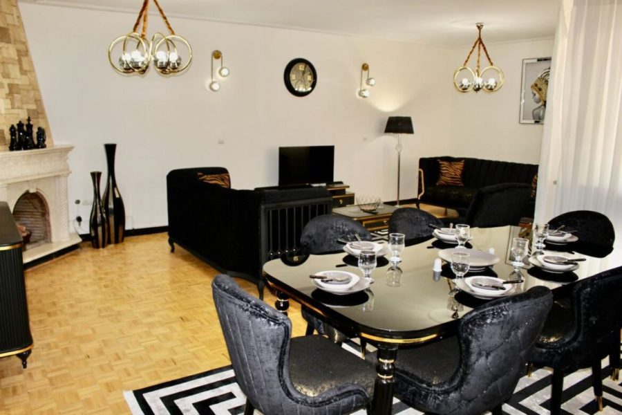 Elegant Furnished Two-Bedroom Apartment in Shahrak-e Gharb